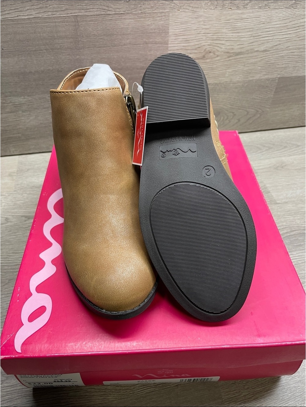 Nina Tan Girls Ankle Boots #102